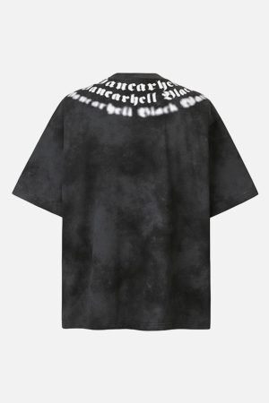 Concert Outfit Retro Gradient Crew Neck Shirt