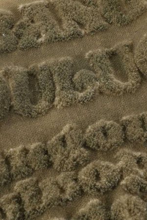 Concert Outfit Retro Gradient Crewneck Sweater