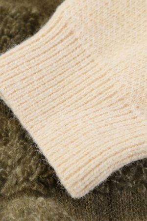 Concert Outfit Retro Gradient Crewneck Sweater