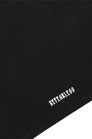 Concert Outfit Retro Gradient Letter Printed Washed Oversize T-Shirt