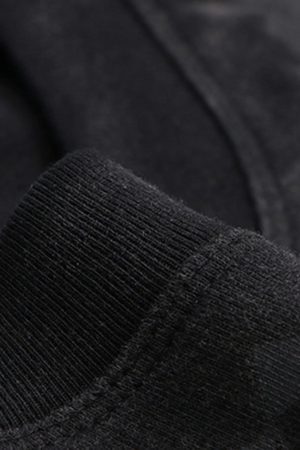 Concert Outfit Retro Gradient Letter Printed Washed Oversize T-Shirt