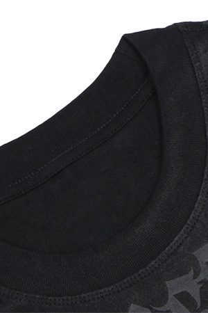 Concert Outfit Retro Gradient Letter Printed Washed Oversize T-Shirt