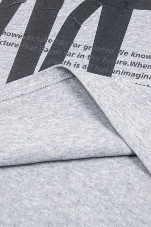 Concert Outfit Retro Graffiti Chair Lettering T-Shirt