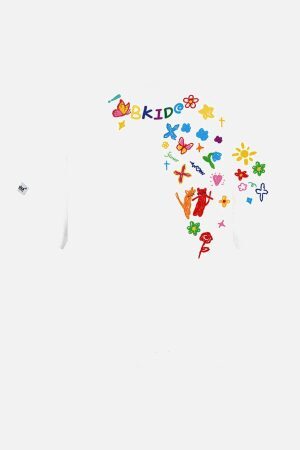 Concert Outfit Retro Graffiti Hand-Painted T-Shirt