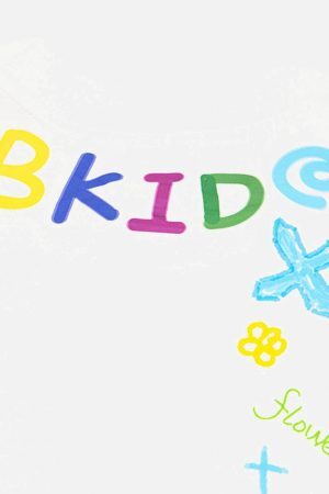 Concert Outfit Retro Graffiti Hand-Painted T-Shirt