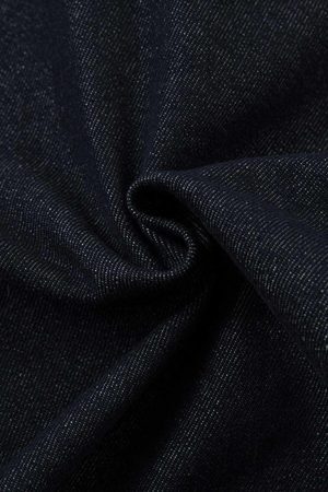 Concert Outfit Retro Heavy Washed Contrast Color Denim Jacket