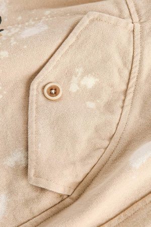 Concert Outfit Retro Hieroglyphic Pattern Hip-Hop Shorts