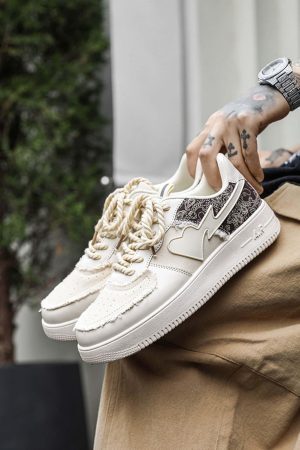 Concert Outfit Retro High Street Men's Low Top Skate Casual Shoes