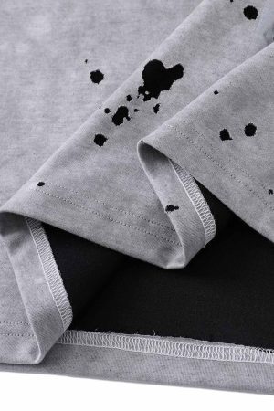 Concert Outfit Retro Ink Splash T-Shirt