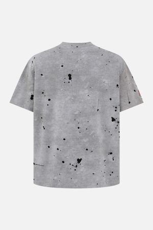 Concert Outfit Retro Ink Splash T-Shirt