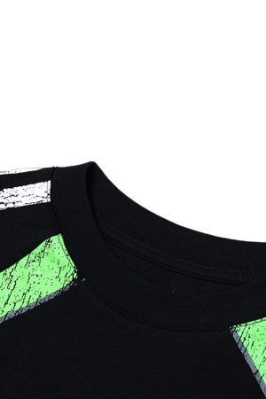 Concert Outfit Retro Jersey  Oversized Long Sleeves T-Shirt