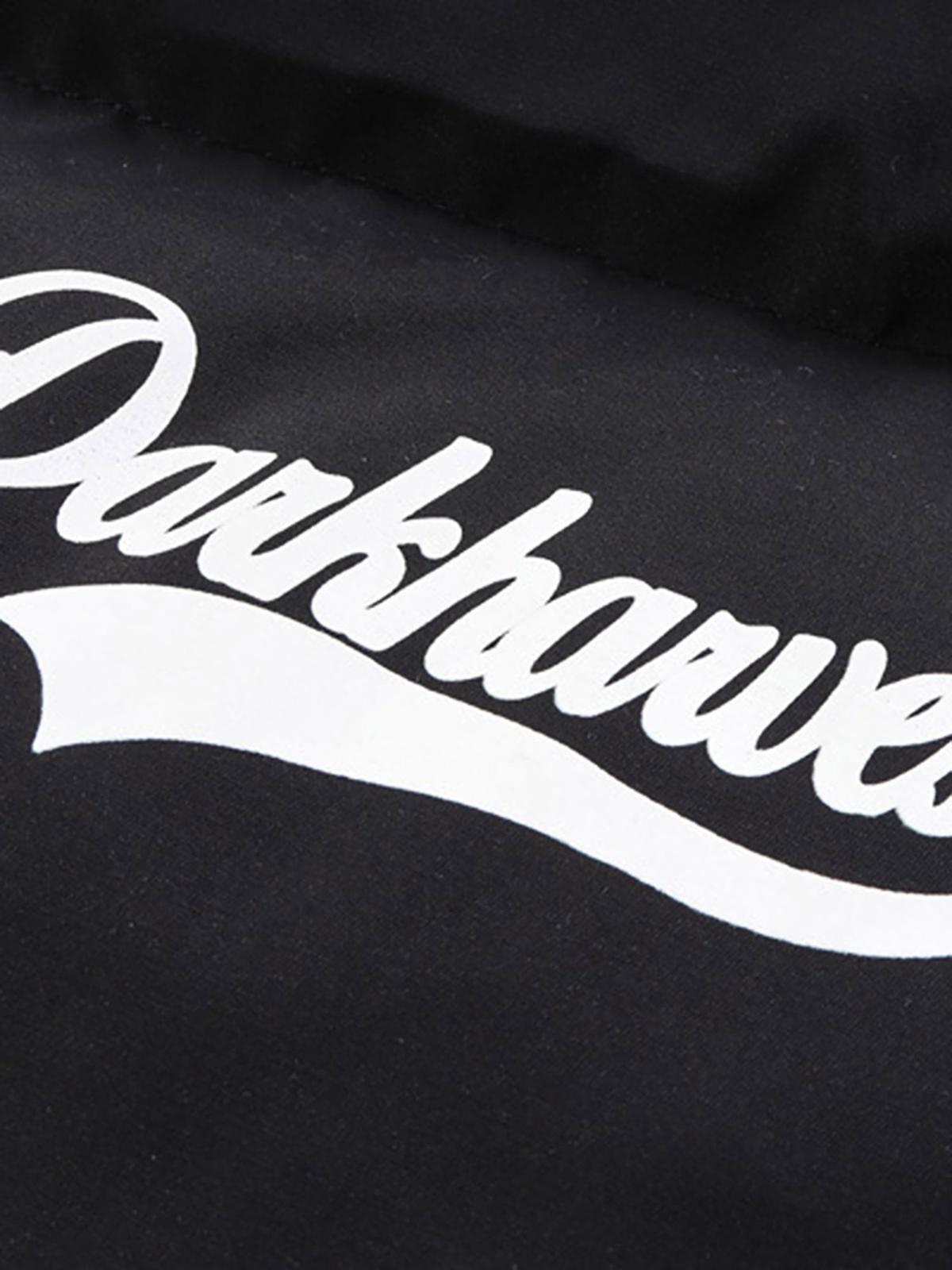 Concert Outfit Retro Letter Print Down Jacket Concert Outfit Retro Letter Print Down Jacket