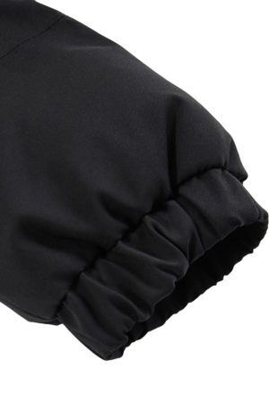 Concert Outfit Retro Letter Print Down Jacket