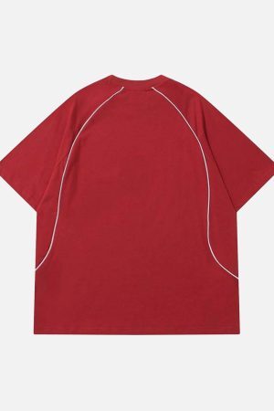 Concert Outfit Retro Letter Print T-Shirt