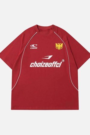 Concert Outfit Retro Letter Print T-Shirt