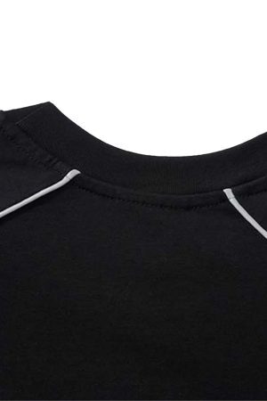 Concert Outfit Retro Letter Print T-Shirt