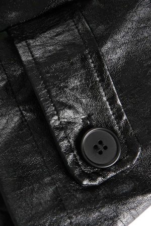 Concert Outfit Retro Motorcycle PU Leather Jacket