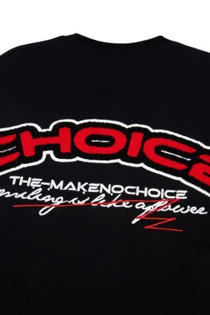 Concert Outfit Retro Motorcycle Style Heavy Patch Embroidered T-Shirt