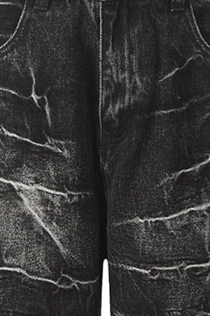 Concert Outfit Retro Neutral Washed Straight Jeans