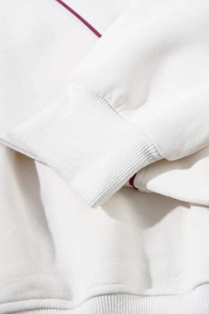 Concert Outfit Retro Patchwork Hip-Hop Hoodie