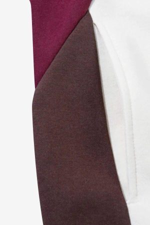 Concert Outfit Retro Patchwork Hip-Hop Hoodie