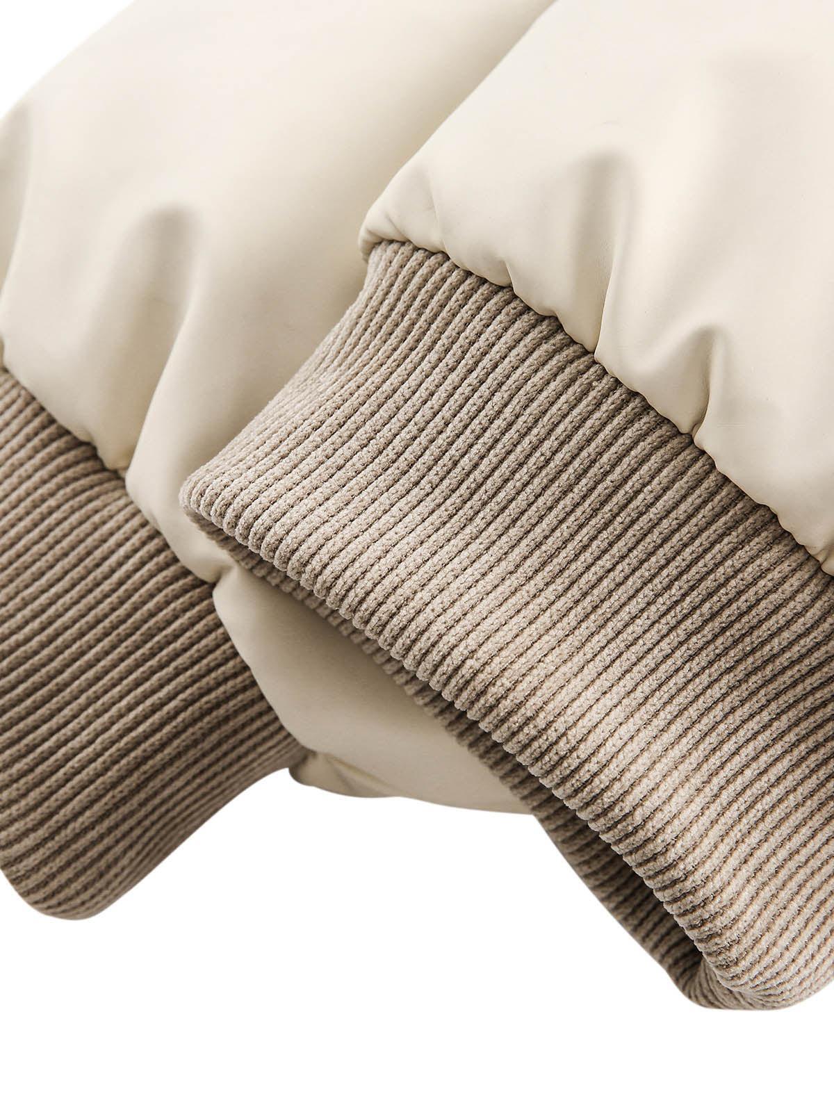 Concert Outfit Retro Patchwork Multi Pocket Puffer Bomber Jacket Concert Outfit Retro Patchwork Multi Pocket Puffer Bomber Jacket