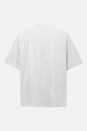 Concert Outfit Retro Plaid Letter Embroidered T-Shirt