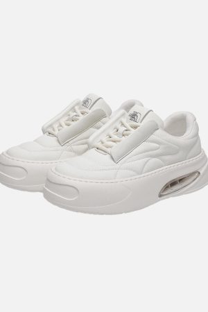 Concert Outfit Retro Platform Skate Shoes