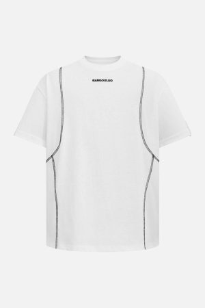 Concert Outfit Retro Quilted Design T-Shirt