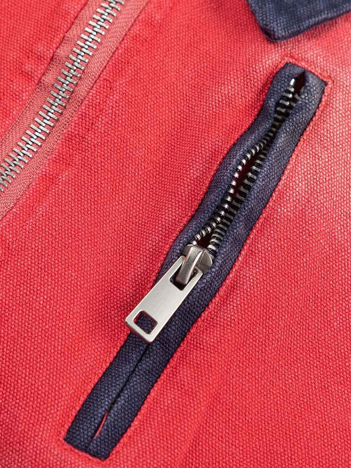 Concert Outfit Retro Ripped Washed Contrast Color Work Jacket Concert Outfit Retro Ripped Washed Contrast Color Work Jacket