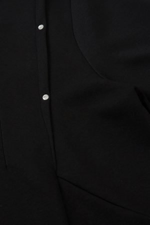 Concert Outfit Retro Rivet Pleated Functional T-Shirt