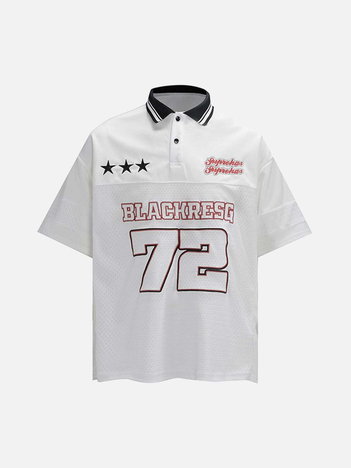 Concert Outfit Retro Sports Jersey Polo Shirt Concert Outfit Retro Sports Jersey Polo Shirt