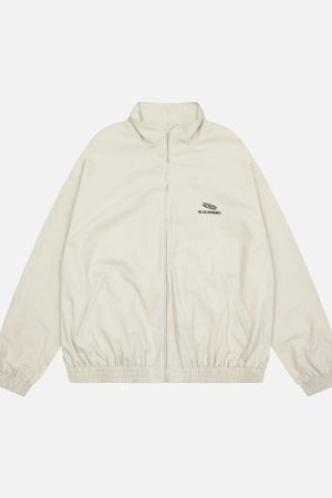 Concert Outfit Retro Stand Collar Casual Jacket