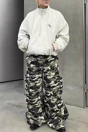 Concert Outfit Retro Stand Collar Casual Jacket