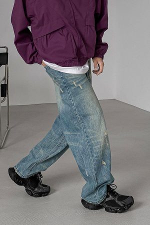 Concert Outfit Retro Stapler Chunky Sneakers