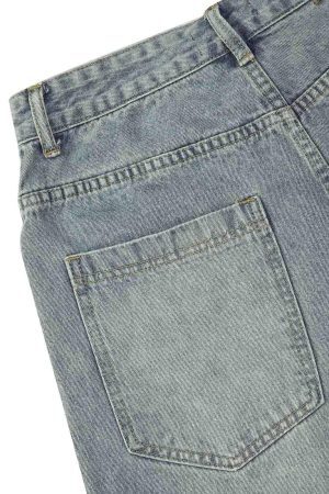 Concert Outfit Retro Stitching Diamonds Embroidery Shorts