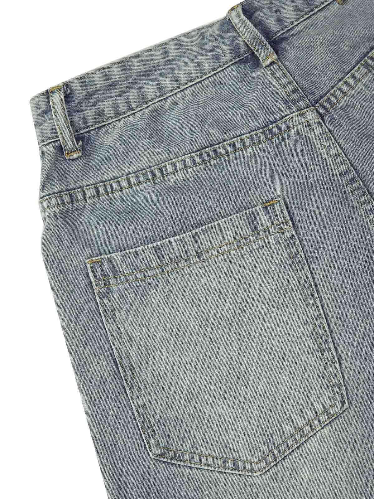 Concert Outfit Retro Stitching Diamonds Embroidery Shorts Concert Outfit Retro Stitching Diamonds Embroidery Shorts