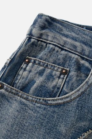 Concert Outfit Retro Straight Casual Jeans