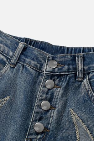 Concert Outfit Retro Straight Casual Jeans