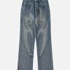 Concert Outfit Retro Straight Casual Jeans