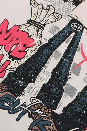 Concert Outfit Retro Street GLESA Graphic T-Shirt