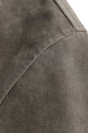 Concert Outfit Retro Suede Detroit Motorcycle Jacket