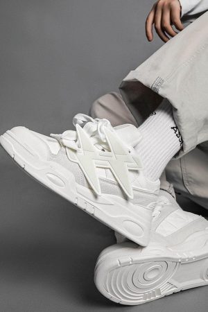 Concert Outfit Retro Thick-Soled Board Shoes