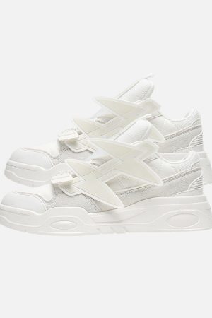 Concert Outfit Retro Thick-Soled Board Shoes