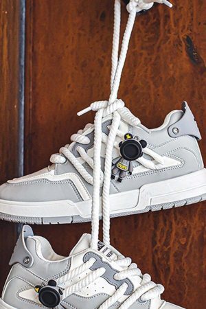 Concert Outfit Retro Twine Dirty Braid Board Shoes