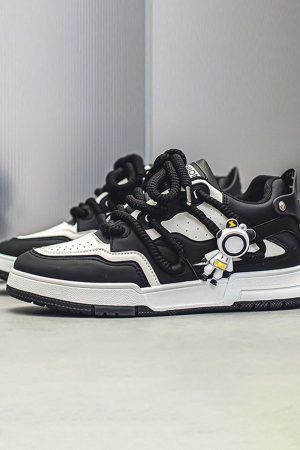 Concert Outfit Retro Twine Dirty Braid Board Shoes