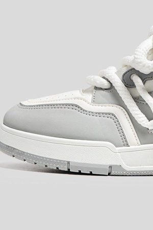 Concert Outfit Retro Twine Dirty Braid Board Shoes