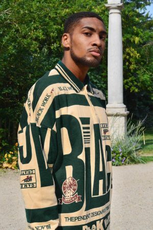 Concert Outfit Retro Typography Polo Tee