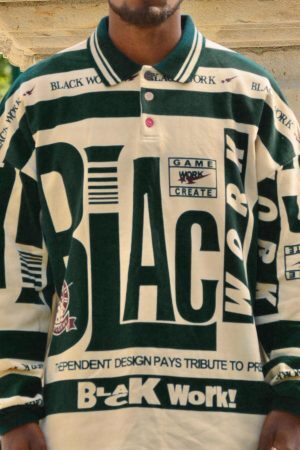 Concert Outfit Retro Typography Polo Tee