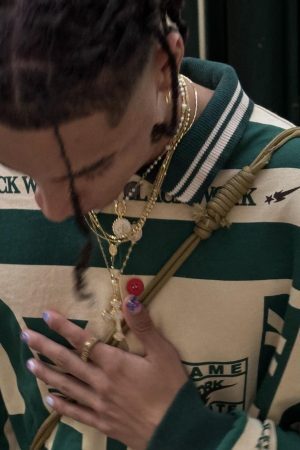 Concert Outfit Retro Typography Polo Tee